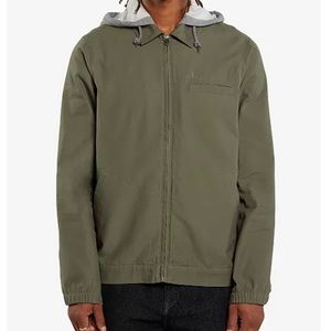 NWT 🧥 Tillys Exclusive Volcom Brand Warren Jacket in Olive